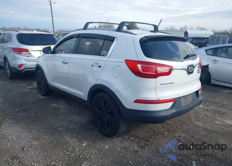 2011 Kia Sportage Ex из США, поврежденный, VIN KNDPC3A27B7060486
